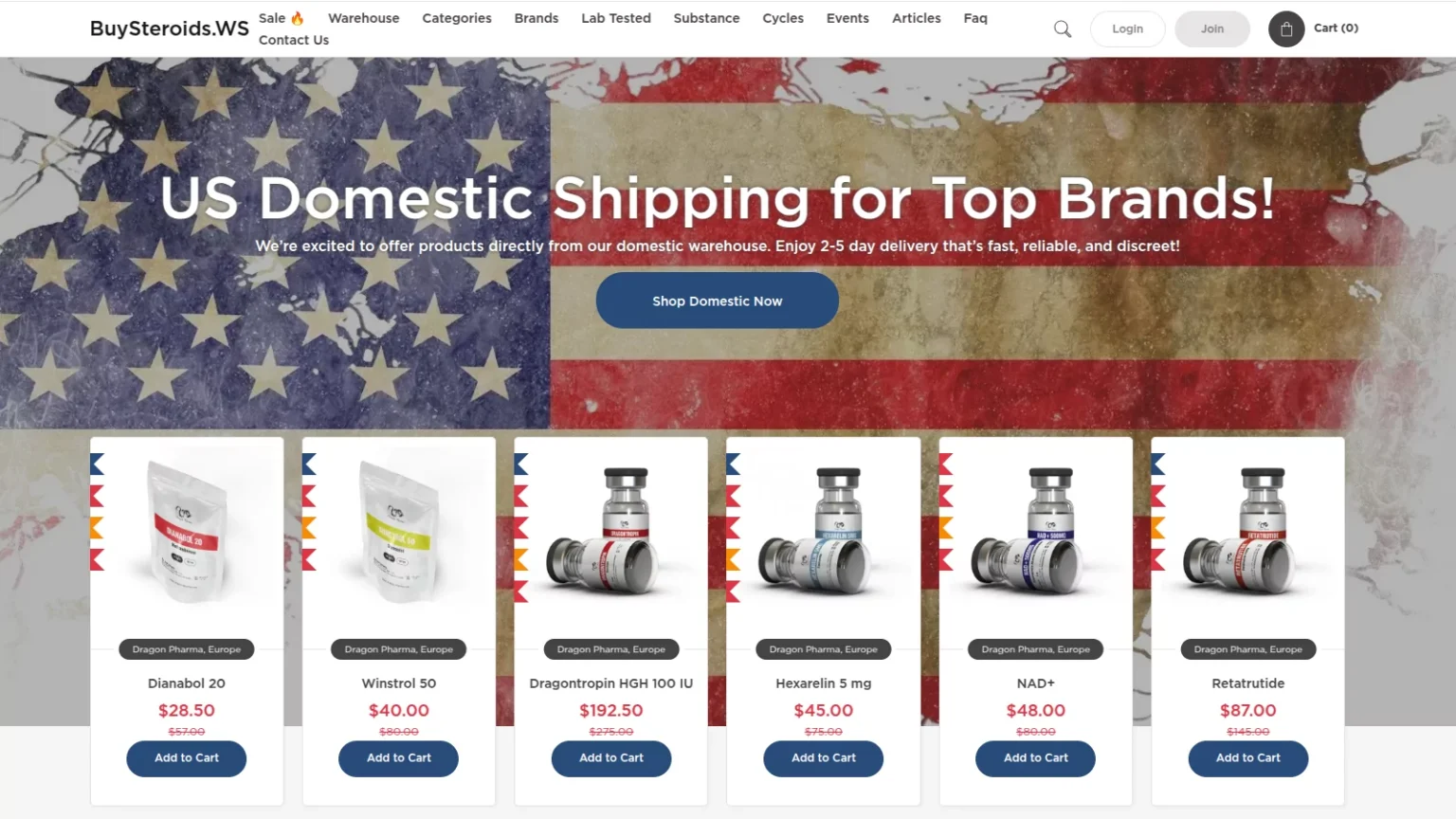 BuySteroids.WS Reviews: A Legitimate Source for American Steroids Online? BuySteroids.WS Store