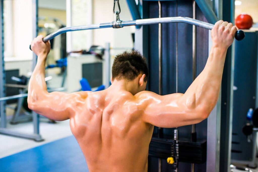 danger zone behind the neck press