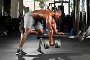 dumbbell rows